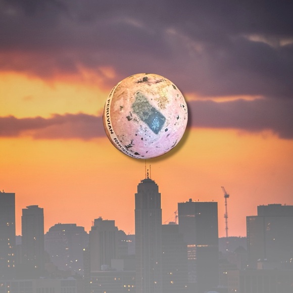 Peruvian Rhodonite Sphere - Picture 1 of 5